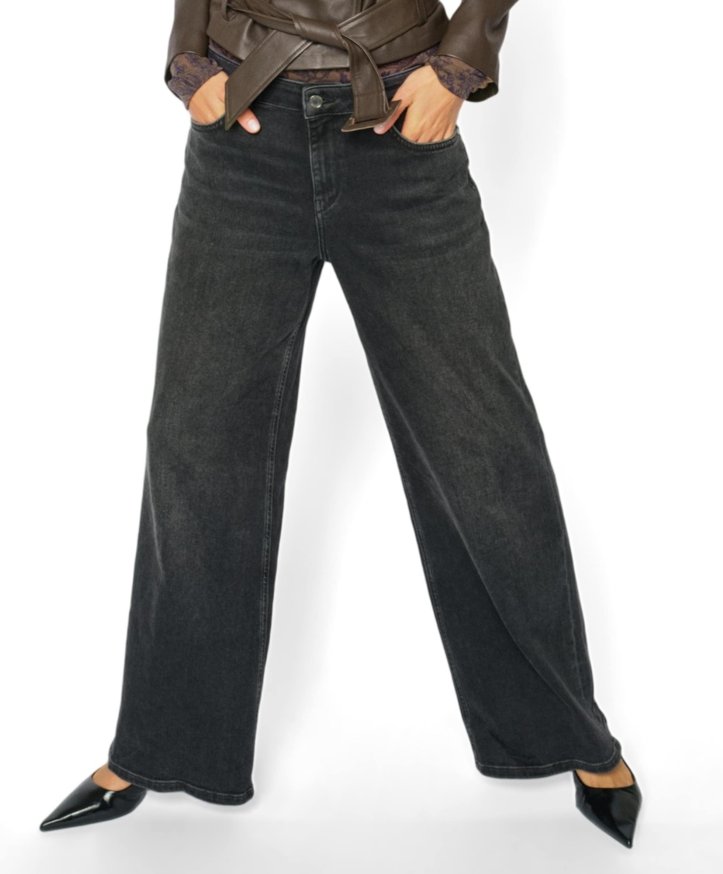 MMDara Hera dames jeans grijs