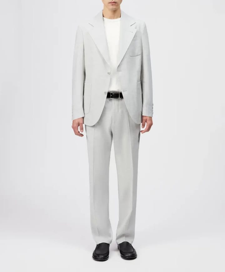 Ajend RGLR heren pantalon grijs