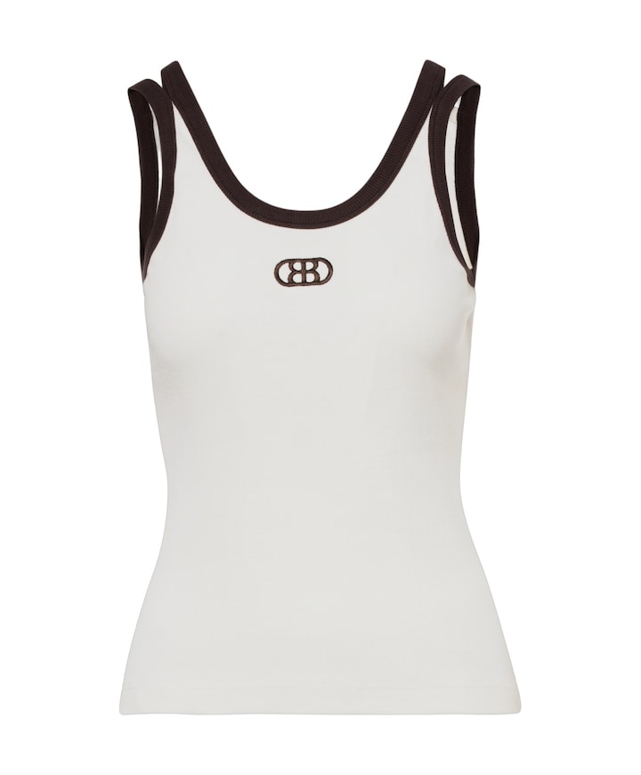 Dames top ecru