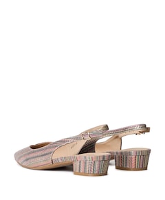 Danila dames slingbacks multicolor