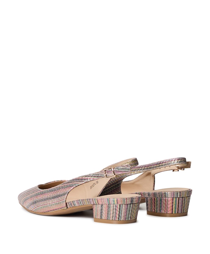 Danila dames slingbacks multicolor
