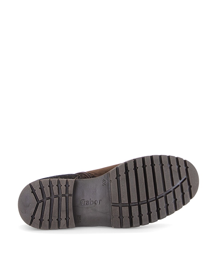 dames enkellaarzen bruin