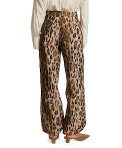 JET ANIMAL dames broek bruin