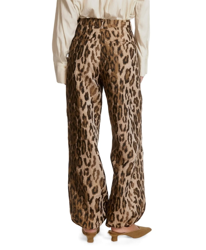 JET ANIMAL dames broek bruin