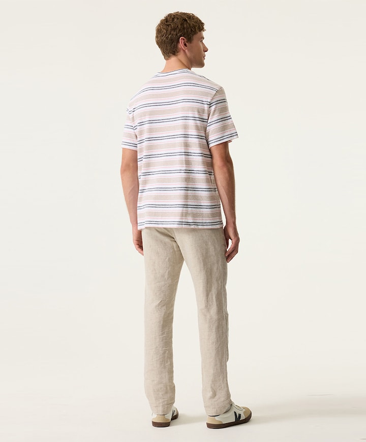 Heren T-shirt ecru