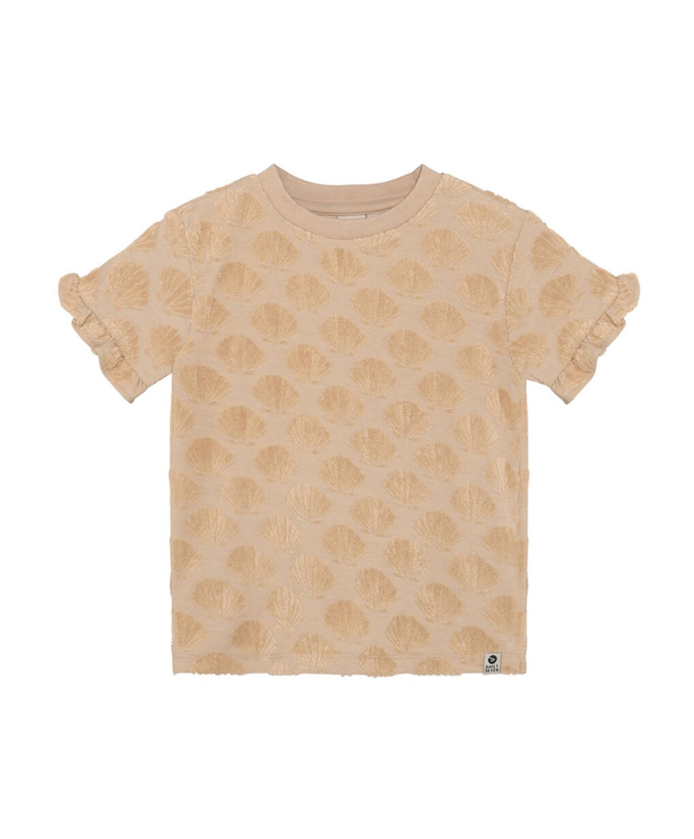 Meisjes t-shirt beige