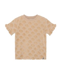 Meisjes t-shirt beige