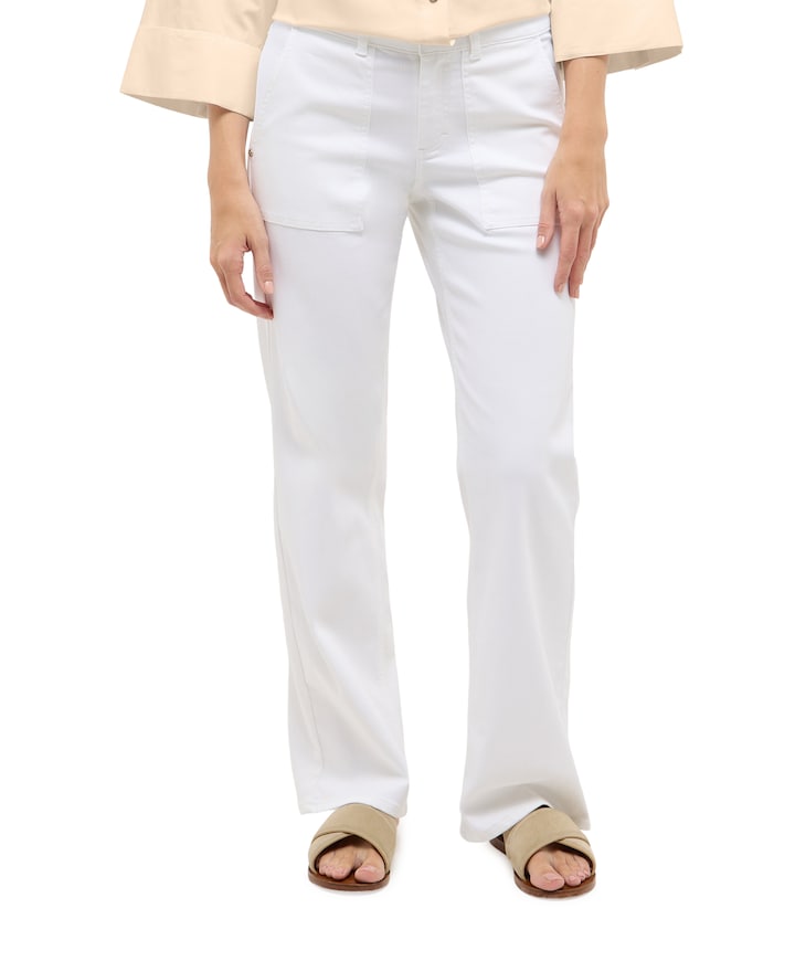 LIZ URBAN dames jeans wit