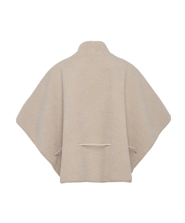 Dames cape beige