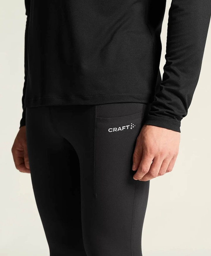 ADV ESSENCE WARM  TIGHTS 3 M heren tight zwart