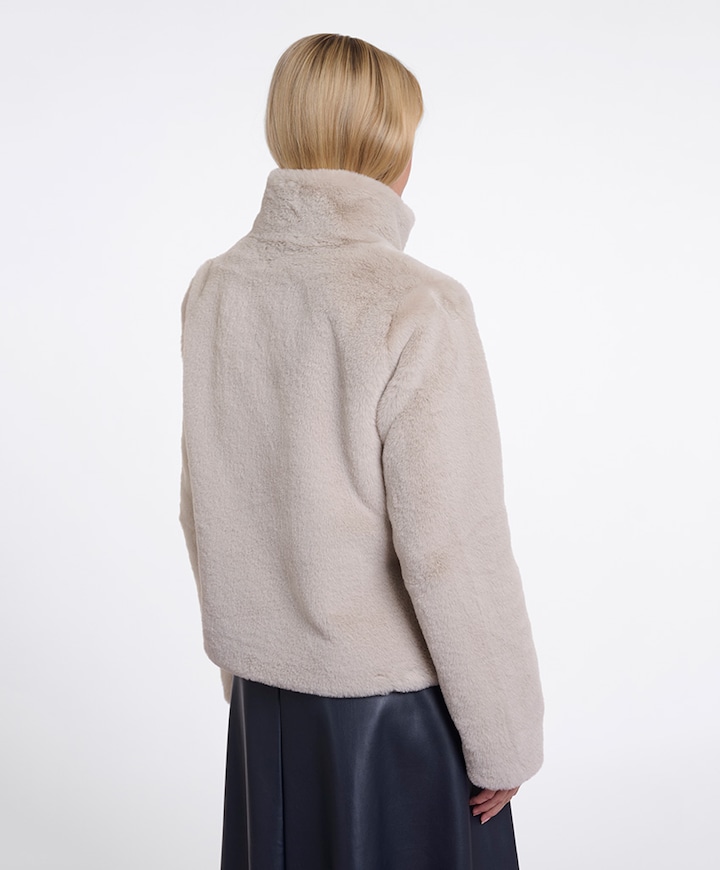 Dames jas beige