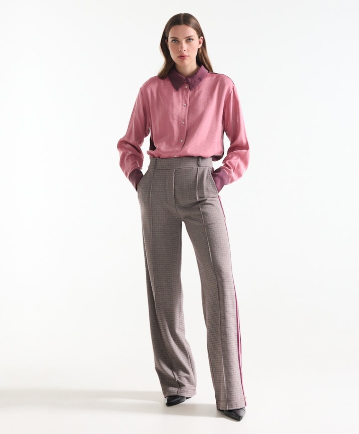 Dames blouse roze