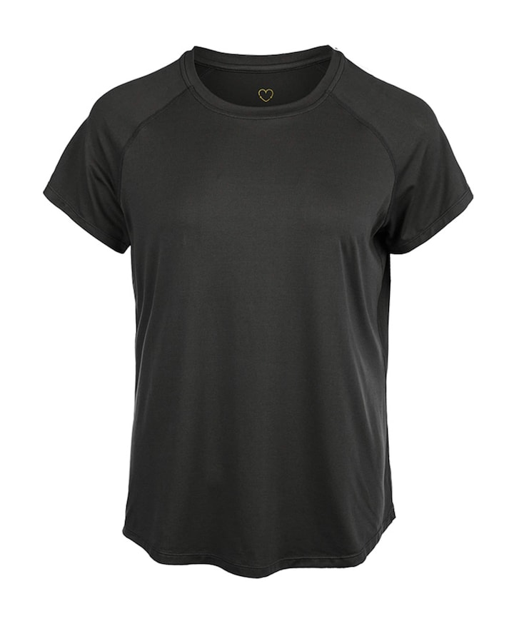 Dames t-shirt zwart