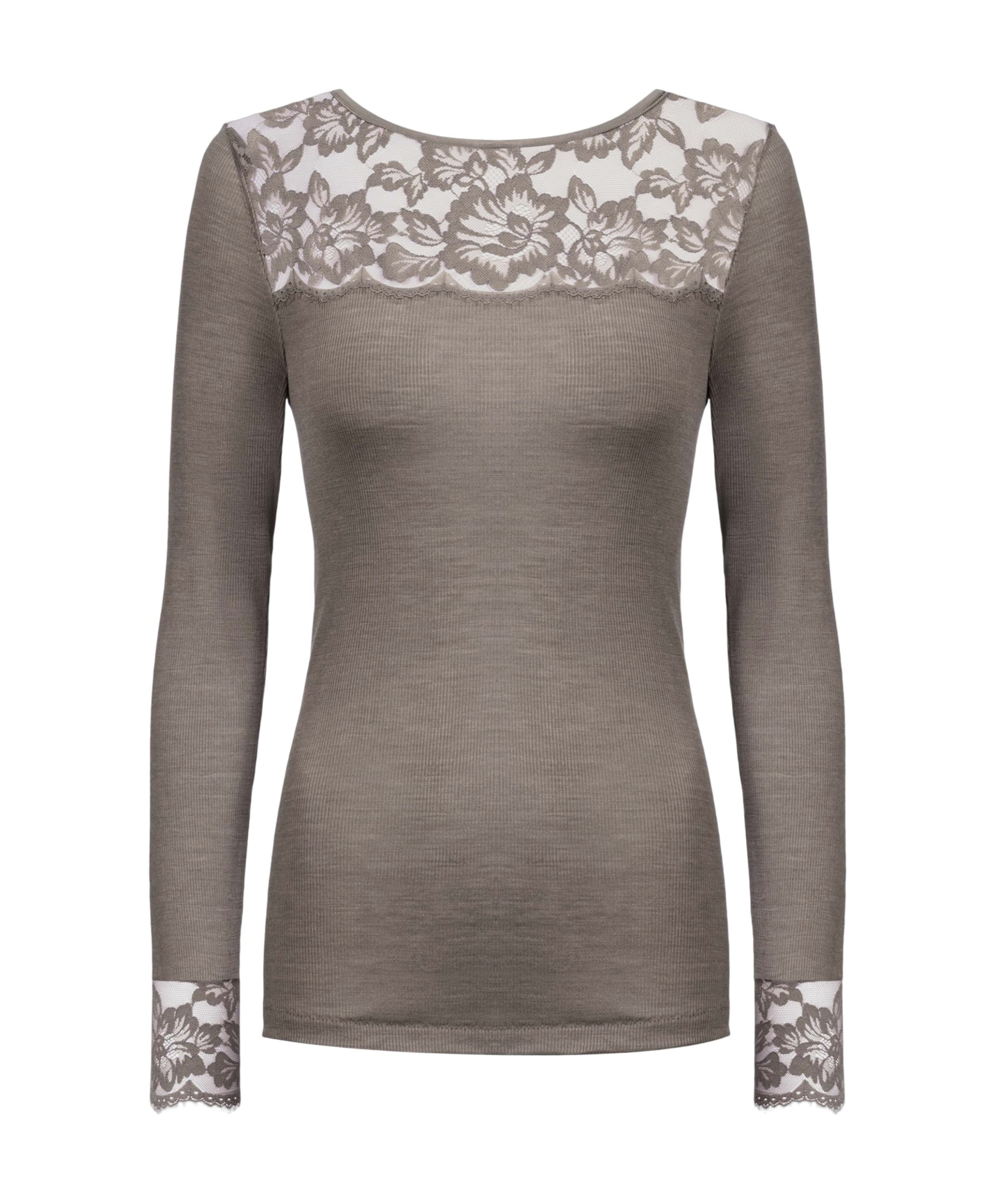 Dames T-shirt beige