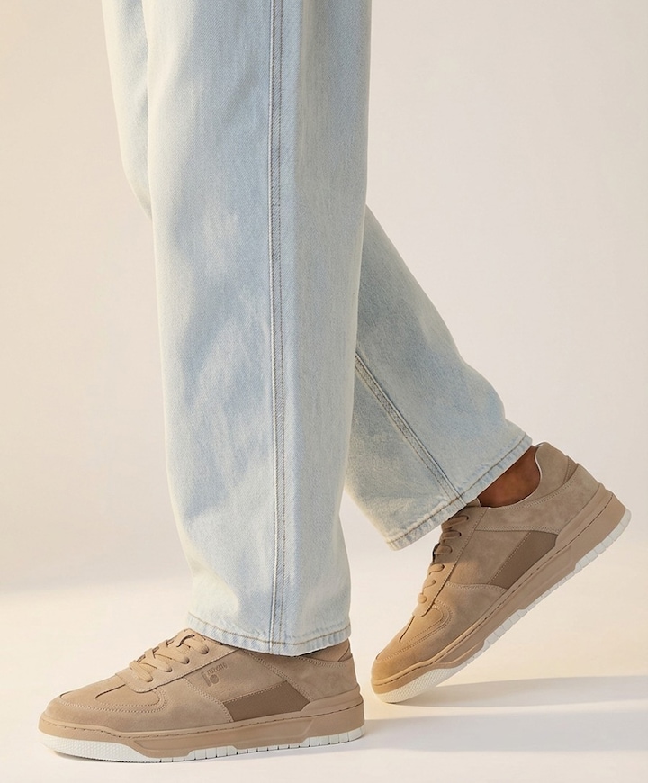Tufa Greer heren sneakers beige