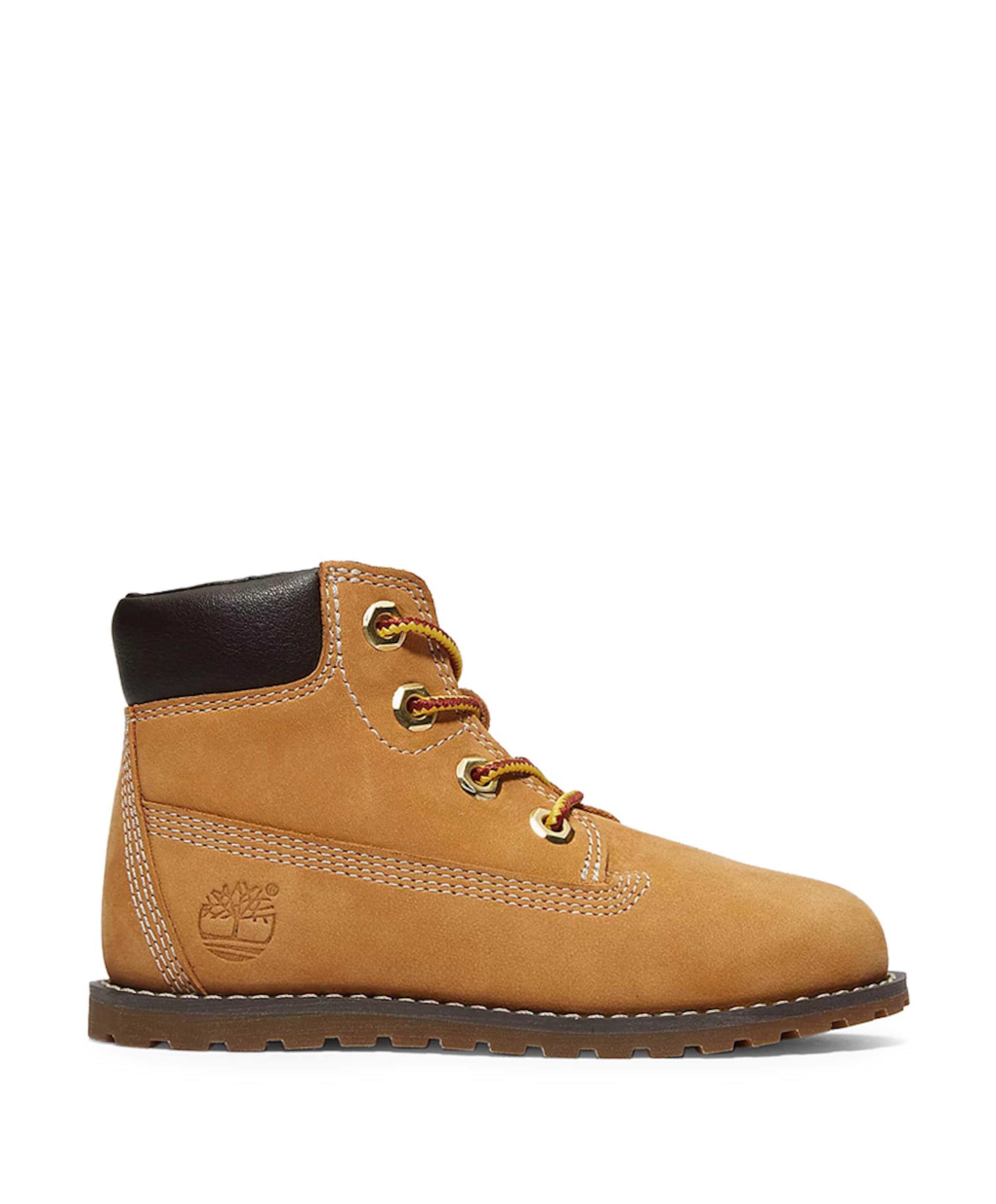 Pokey pine 6In jongens veterschoenen bruin