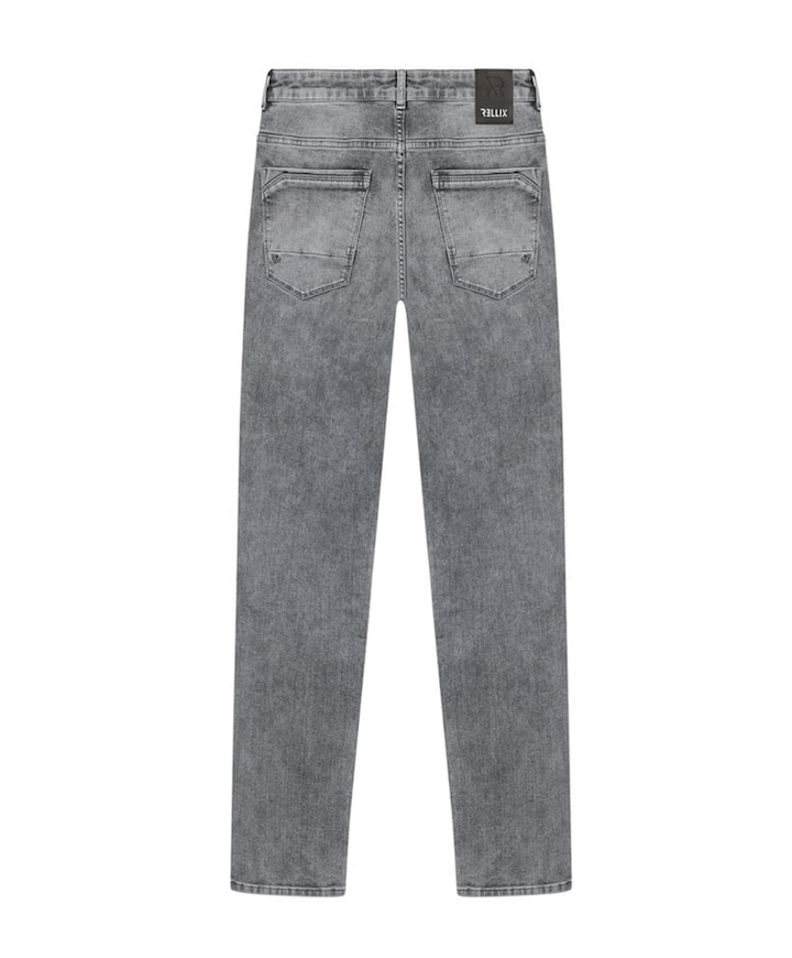 Straight Fit Jeans jongens jeans grijs