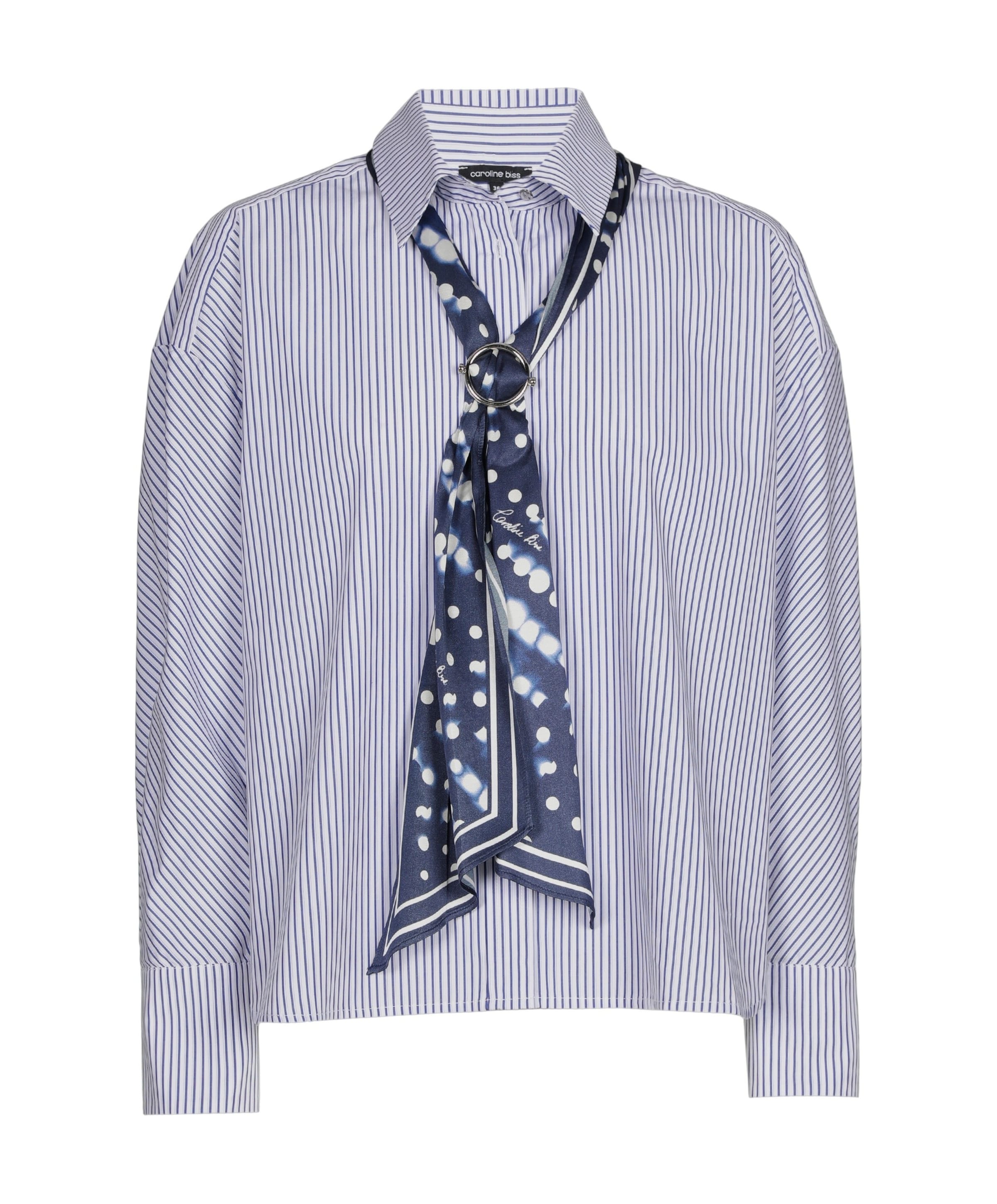 Dames blouse blauw
