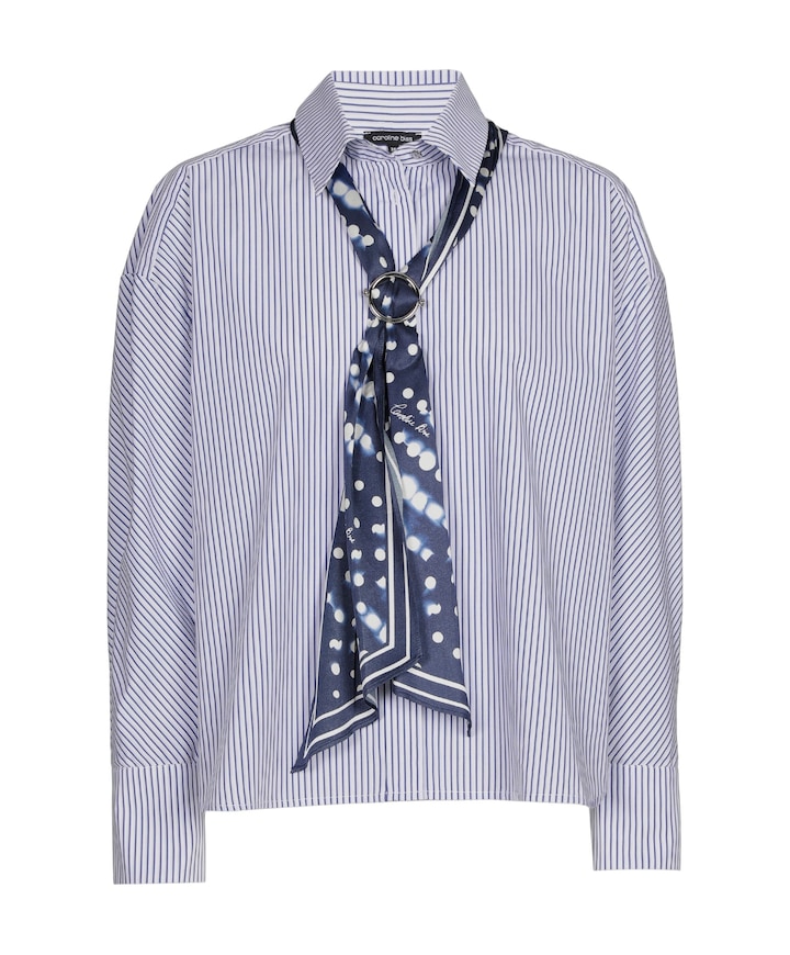 Dames blouse blauw