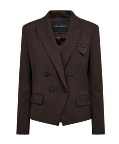 Dames blazer bruin