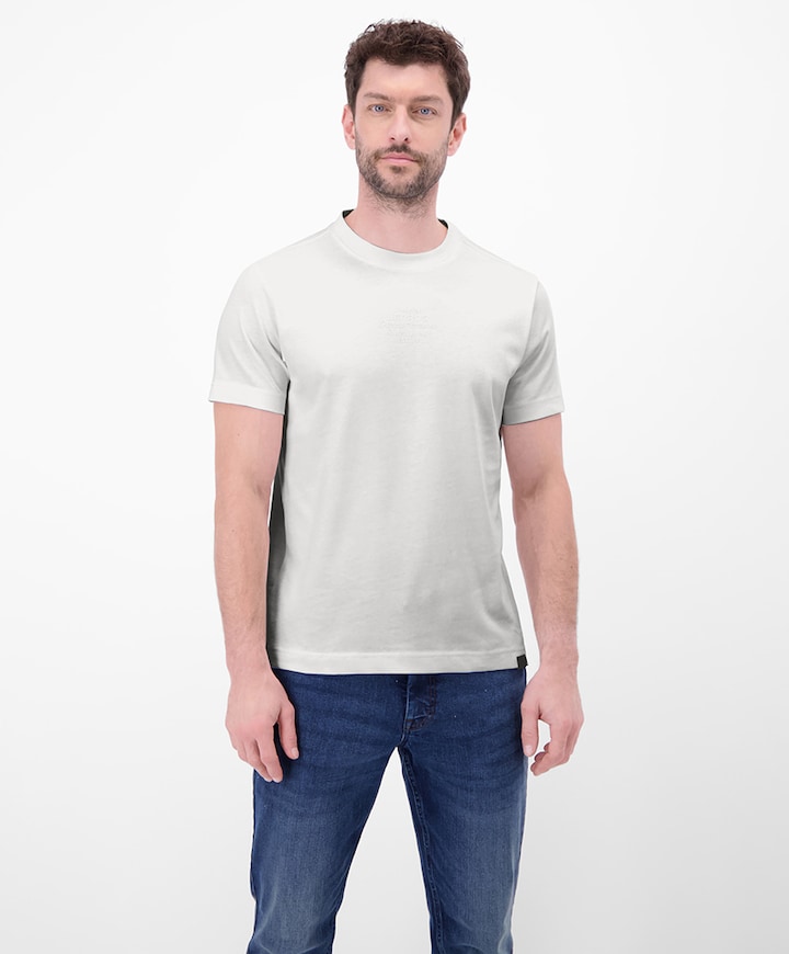 Heren T-shirt ecru