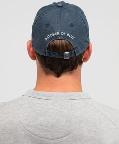 Heren hoofdaccessoire blauw