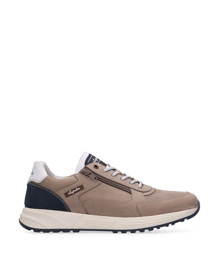 Discover heren sneakers beige