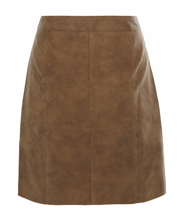 Dames rok beige