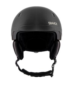 Skihelm uniseks zwart