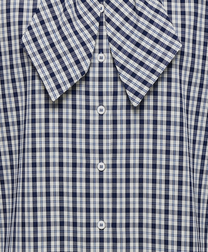 Dames blouse blauw