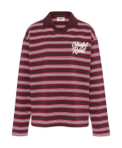 Dames polo bruin