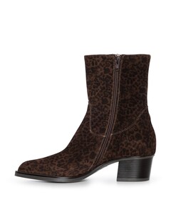 dames enkellaarzen bruin