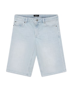 Straight jongens korte broek blauw