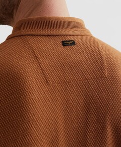 Heren polo oranje