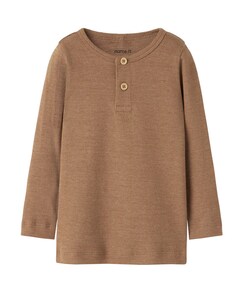 Jongens longsleeve beige