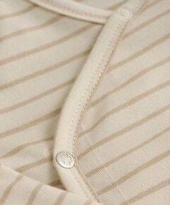 Uniseks longsleeve ecru