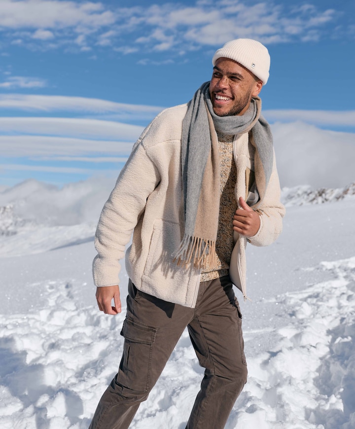 Tristan Slim Sateen Cargo heren broek bruin