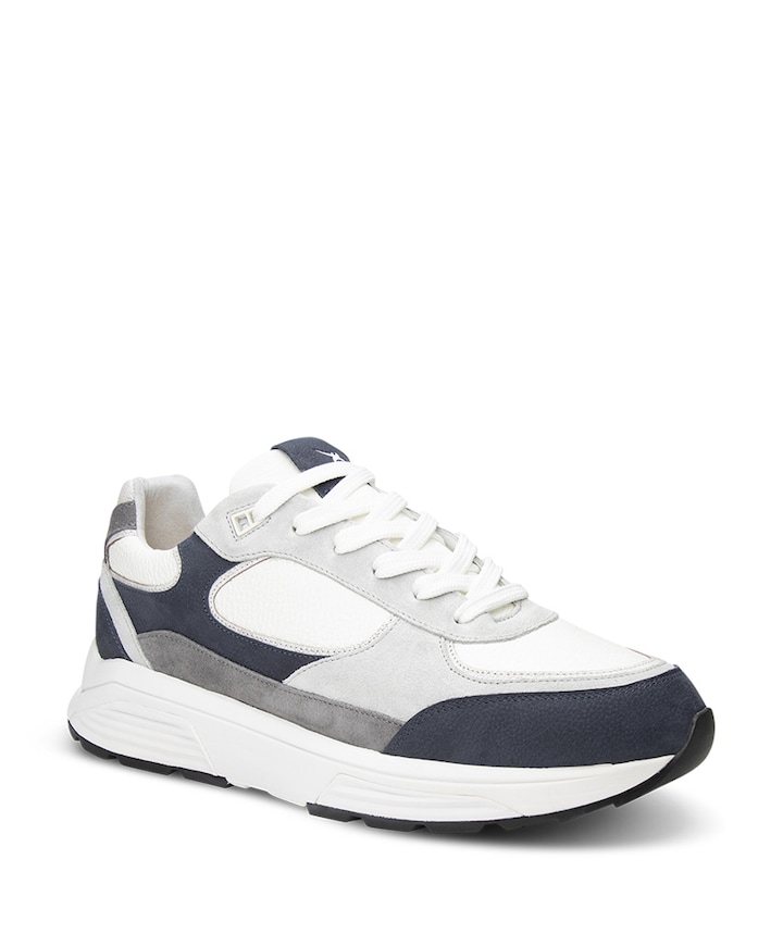 Manhattan heren sneakers blauw