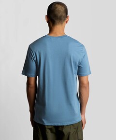 Heren t-shirt blauw