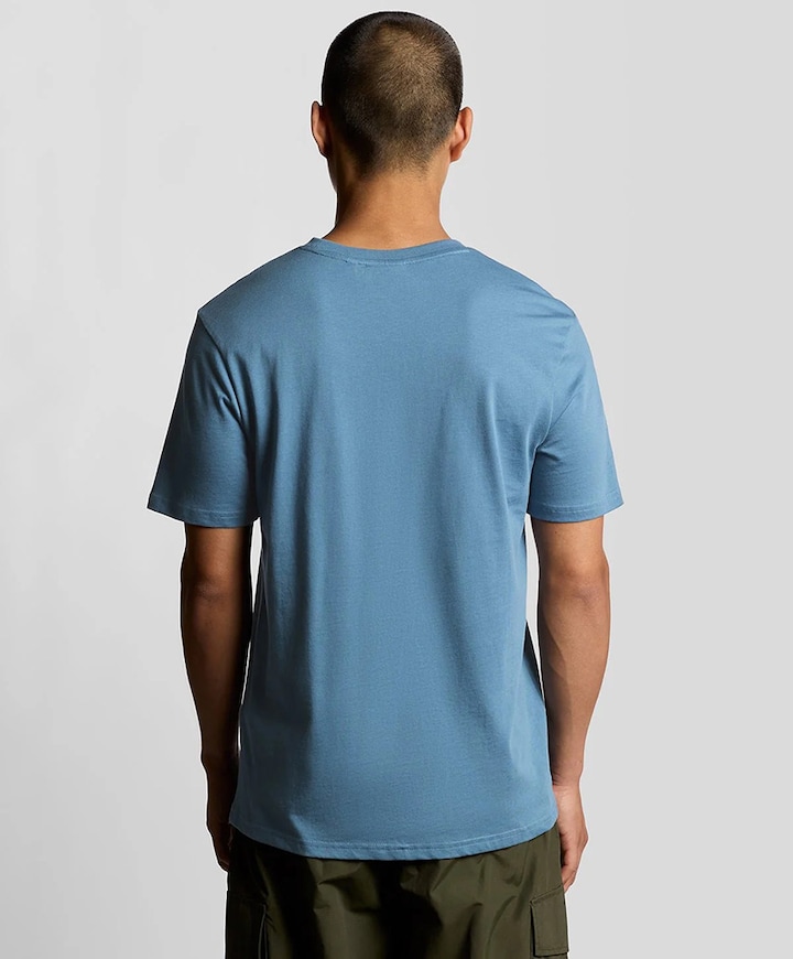 Heren t-shirt blauw