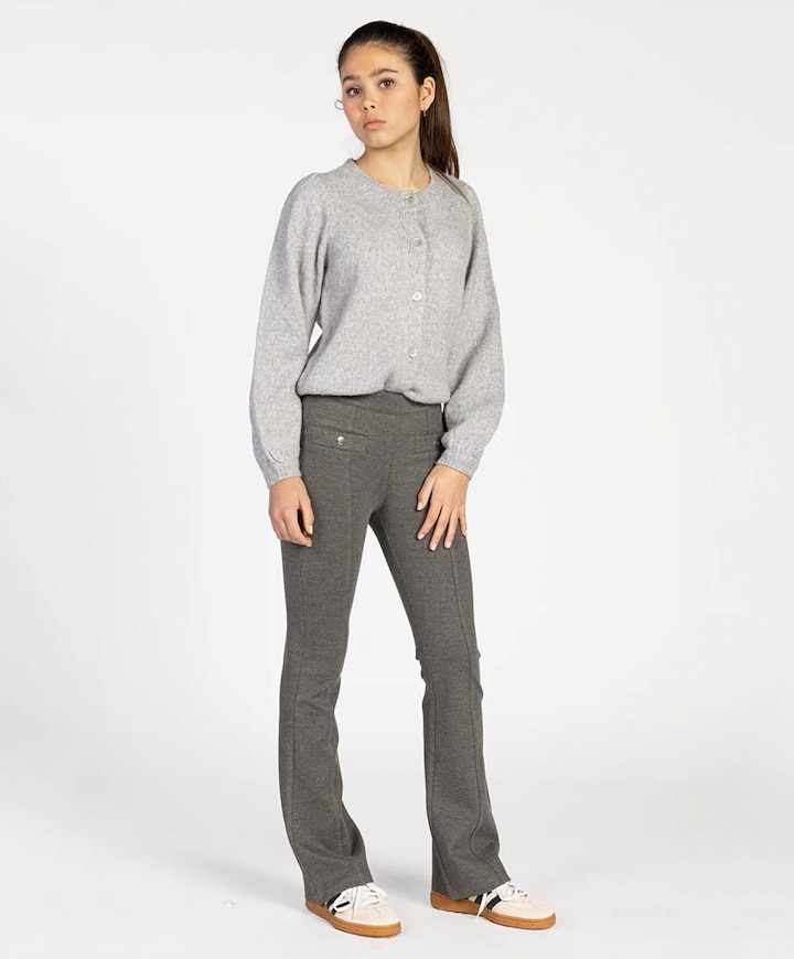 LAILA VIS 287 G meisjes pantalon grijs