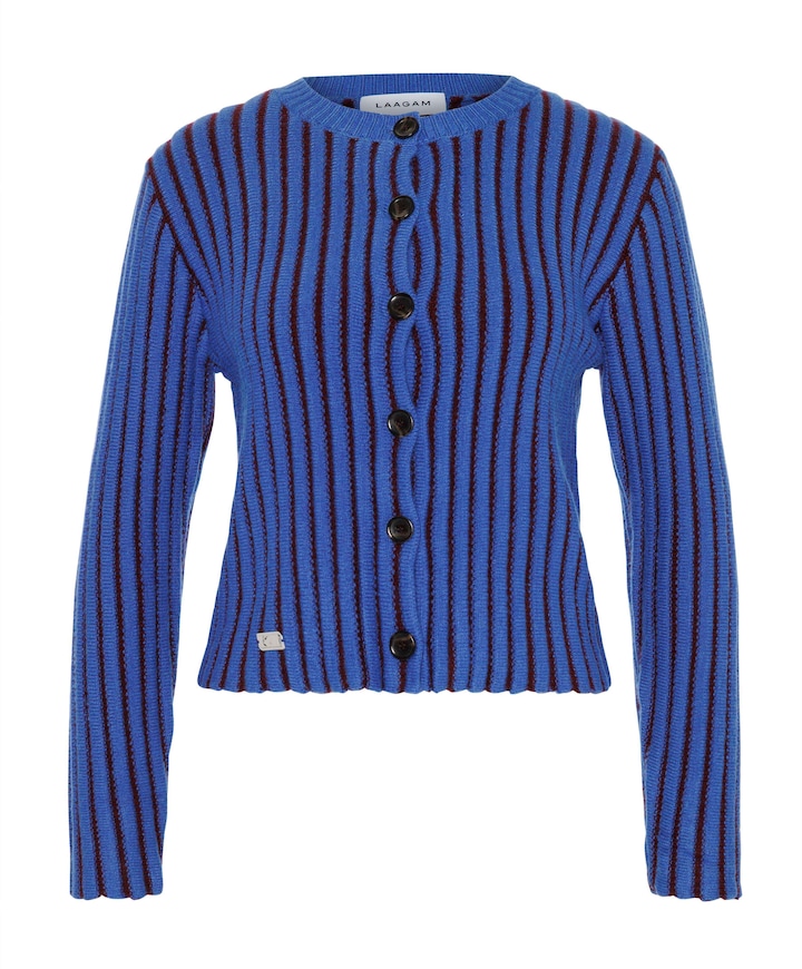 Dames vest blauw