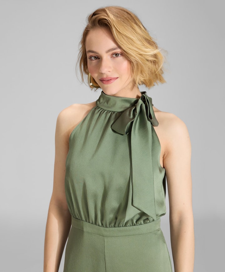 dames jumpsuit groen