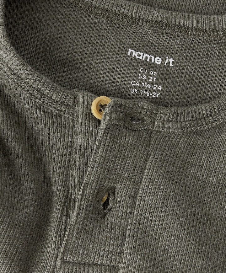 Jongens longsleeve groen
