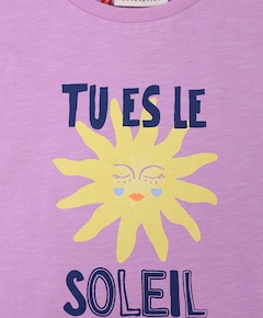 Meisjes T-shirt paars