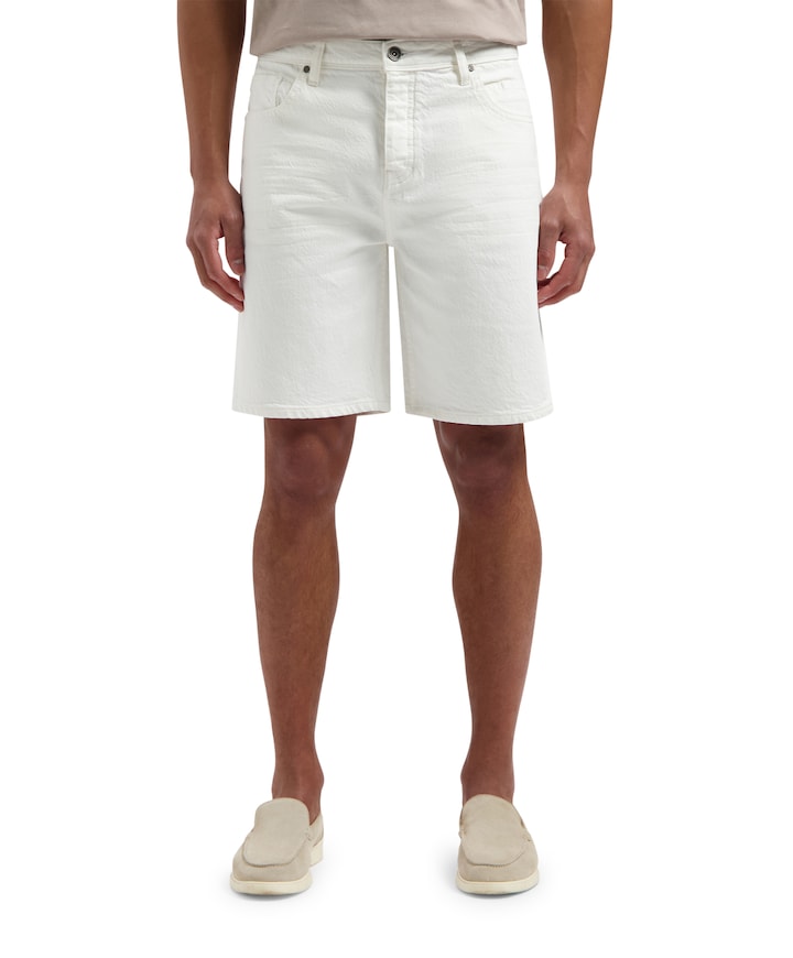 The Owen Regular Fit Shorts korte broek ecru