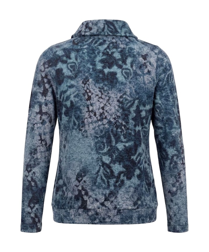 Dames longsleeve blauw