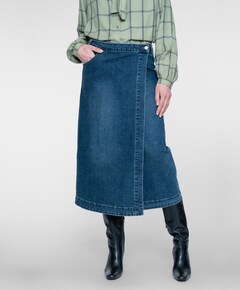 Dames rok blauw