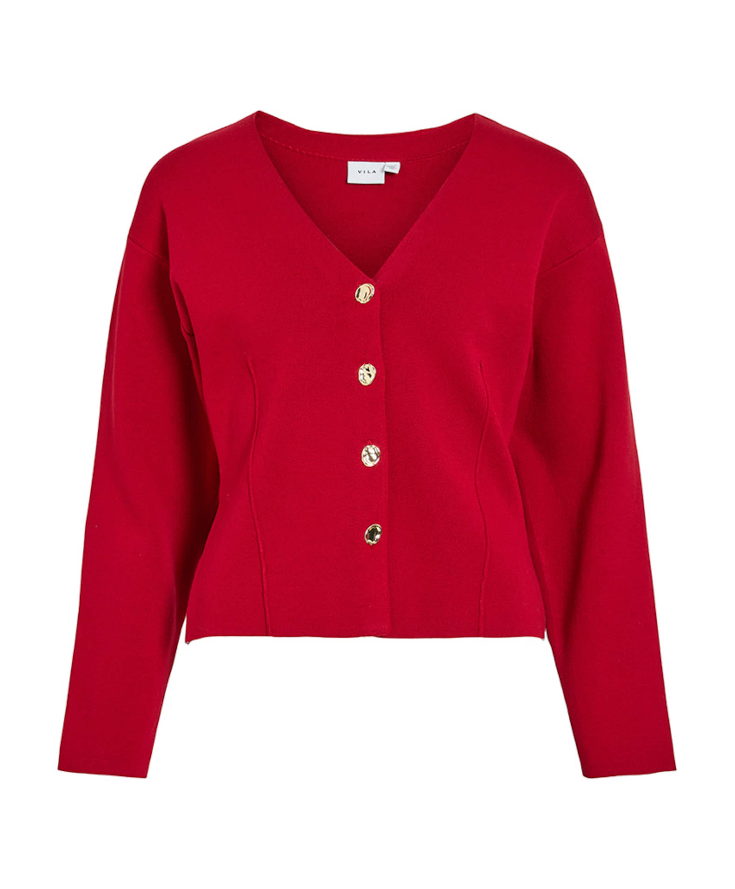 Dames vest rood
