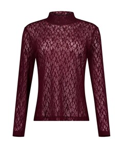 Dames longsleeve bordeaux